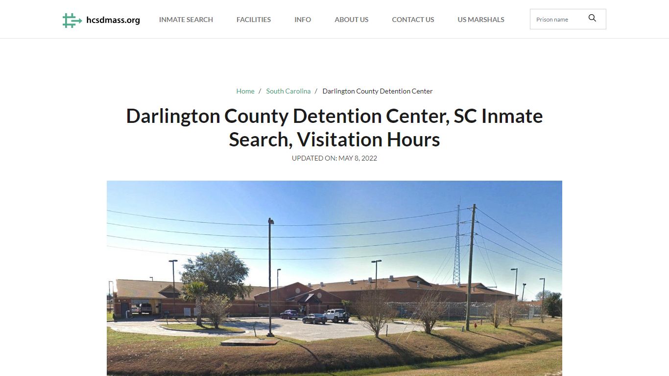 Darlington County Detention Center, SC Inmate Search ...